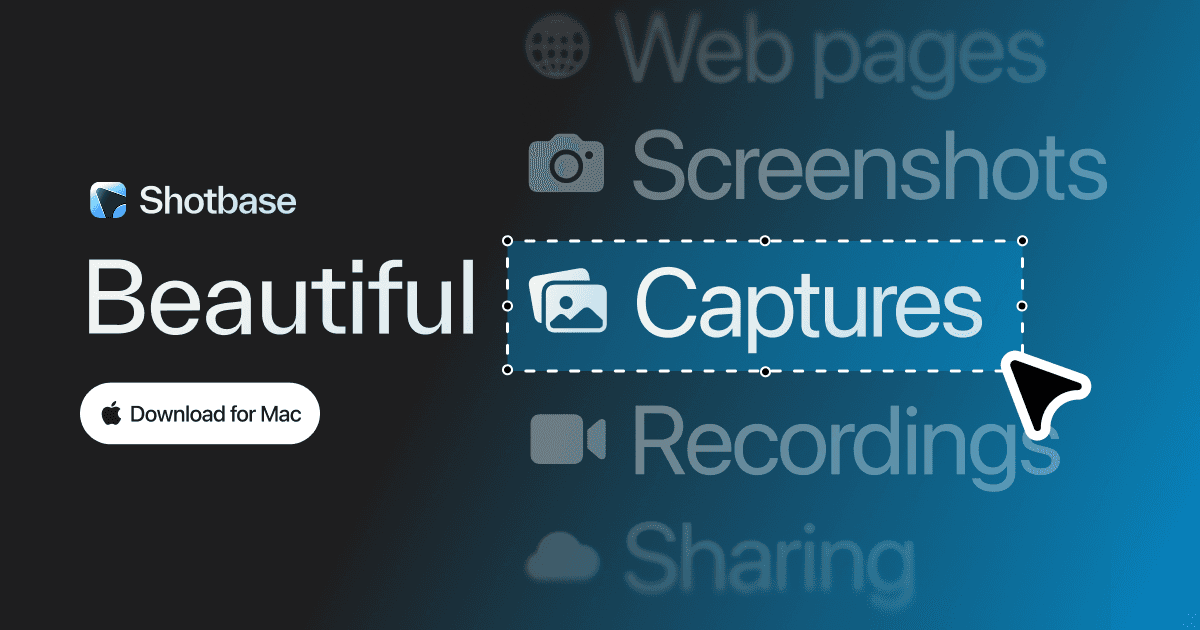Shotbase — Capture, Record, Edit, and Share in One Place