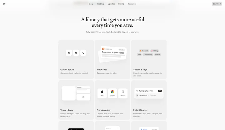 Resurf's Bento Grid