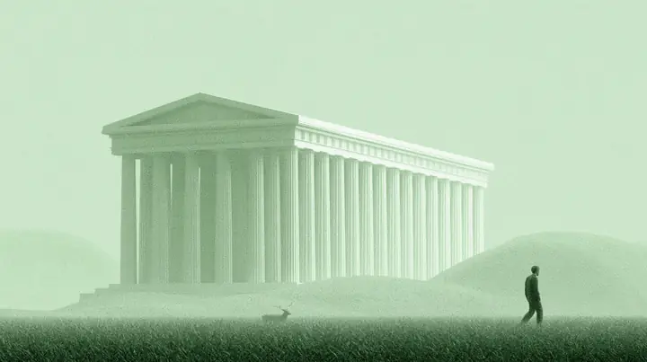 Verdant Dither Monumentalism