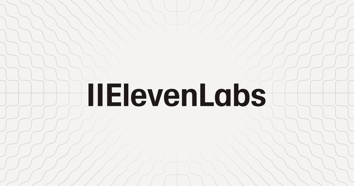 Free AI Voice Generator & Voice Agents Platform | ElevenLabs