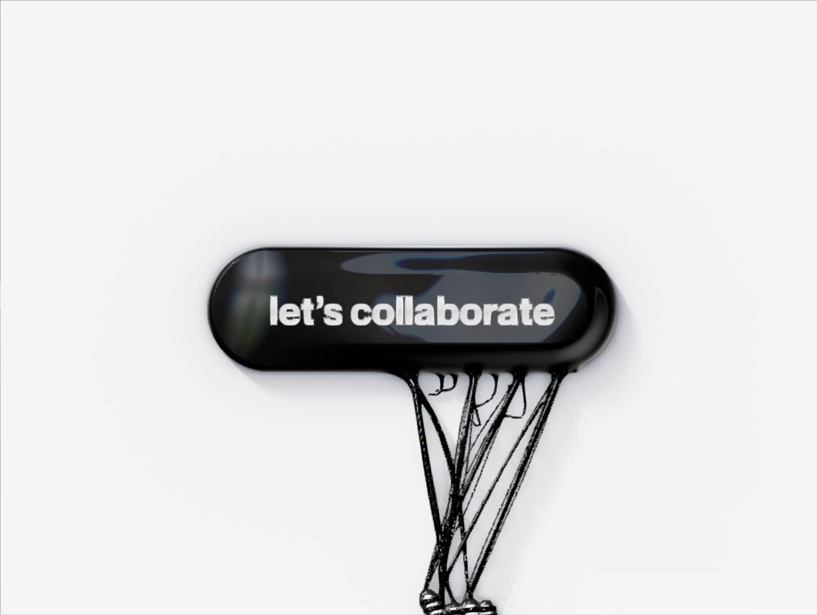 Melting Collaborate Button - Vibrant Design